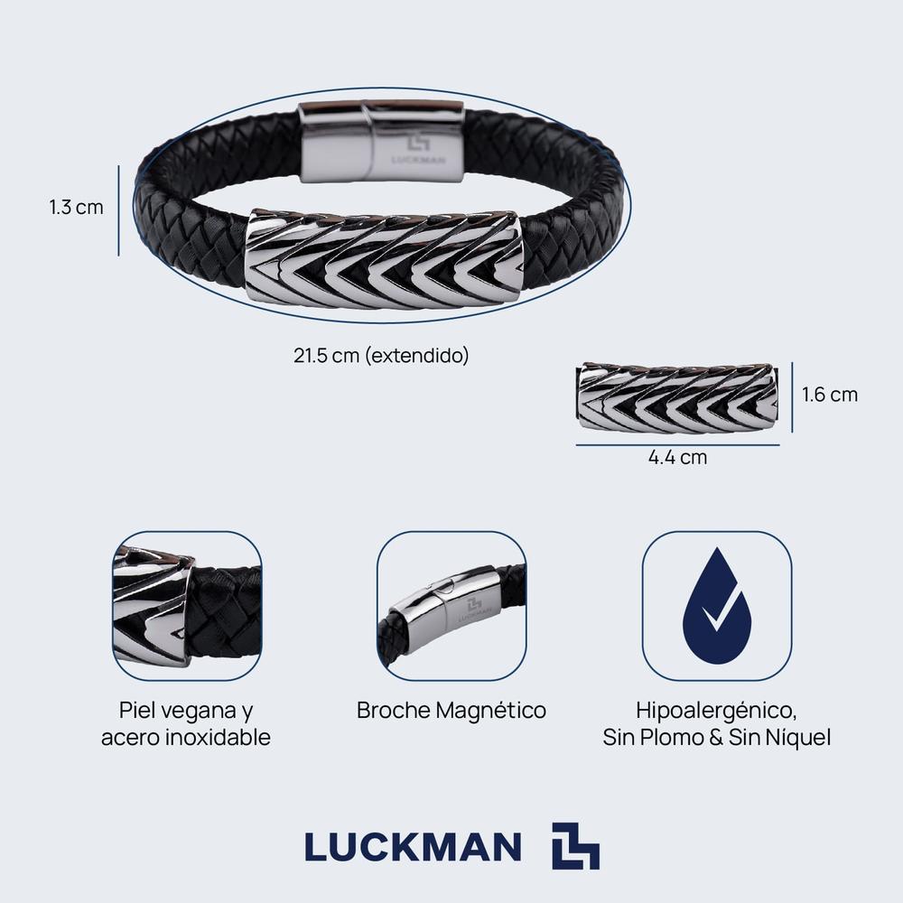 Foto 7 pulgar | Pulsera Luckman Noah para Hombre