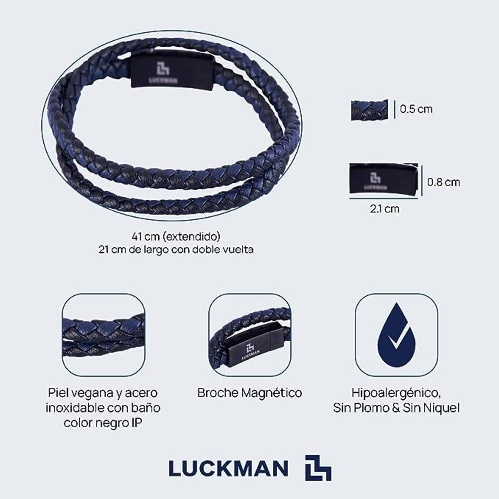 Foto 6 | Pulsera Luckman Kent para Hombre