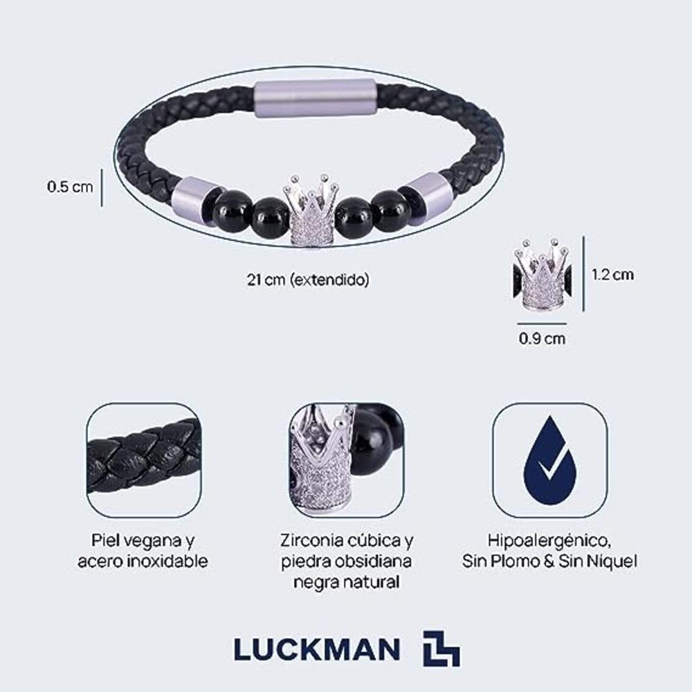 Foto 6 | Pulsera Luckman Kurt para Hombre