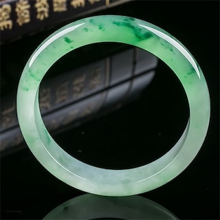 Foto 3 | Venta Internacional-pulsera De Jade Birmana De Grado A Con Flor Glutinosa De Hielo, 20 Mm