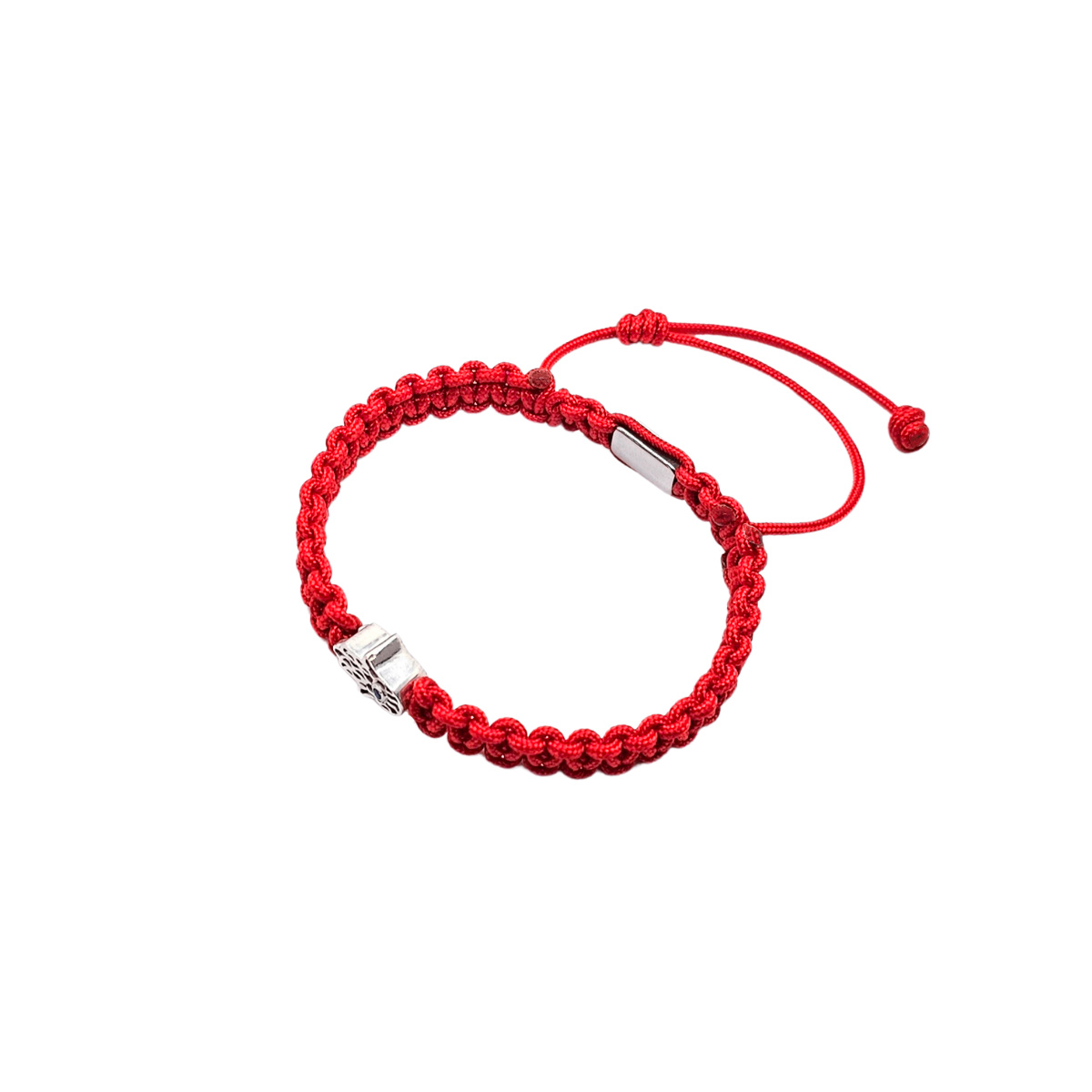 Foto 3 pulgar | Pulsera Crixus Joyería Roja Mano Fátima Hamsa para Hombre