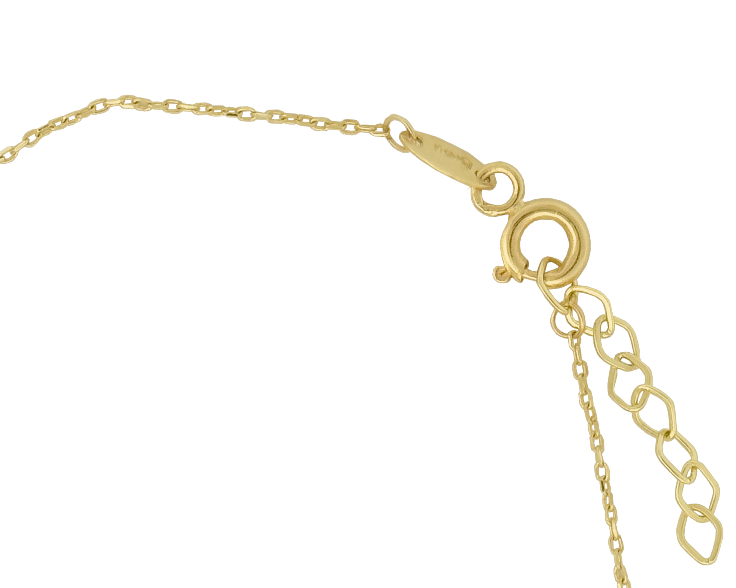 Foto 4 pulgar | Pulsera Cruces con Bolitas Diamantadas de Oro 10k Horoz Ci189