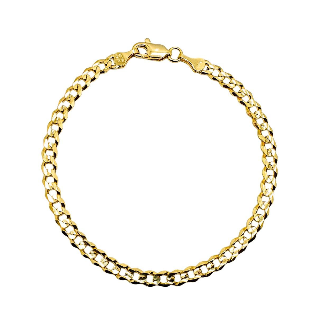 Pulsera Barbada Crixus Joyería de Oro 10k $8,000