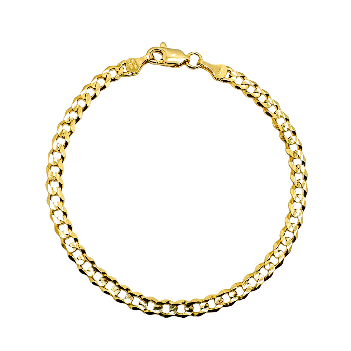 Pulsera Barbada Crixus Joyería de Oro 10k