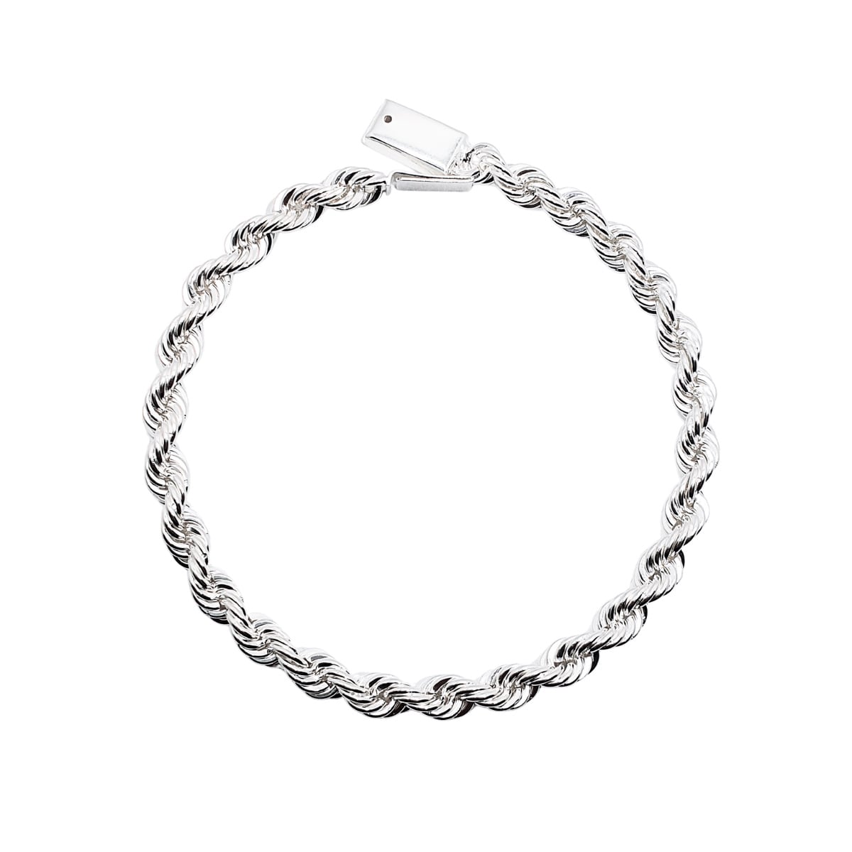 Pulsera Torzal de Plata Crixus Joyería para Hombre $2,100