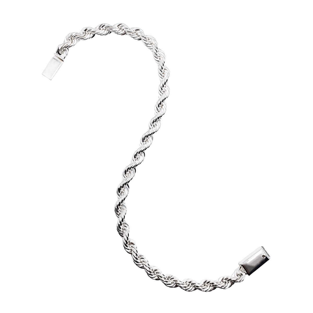 Foto 2 | Pulsera Torzal de Plata Crixus Joyería para Hombre