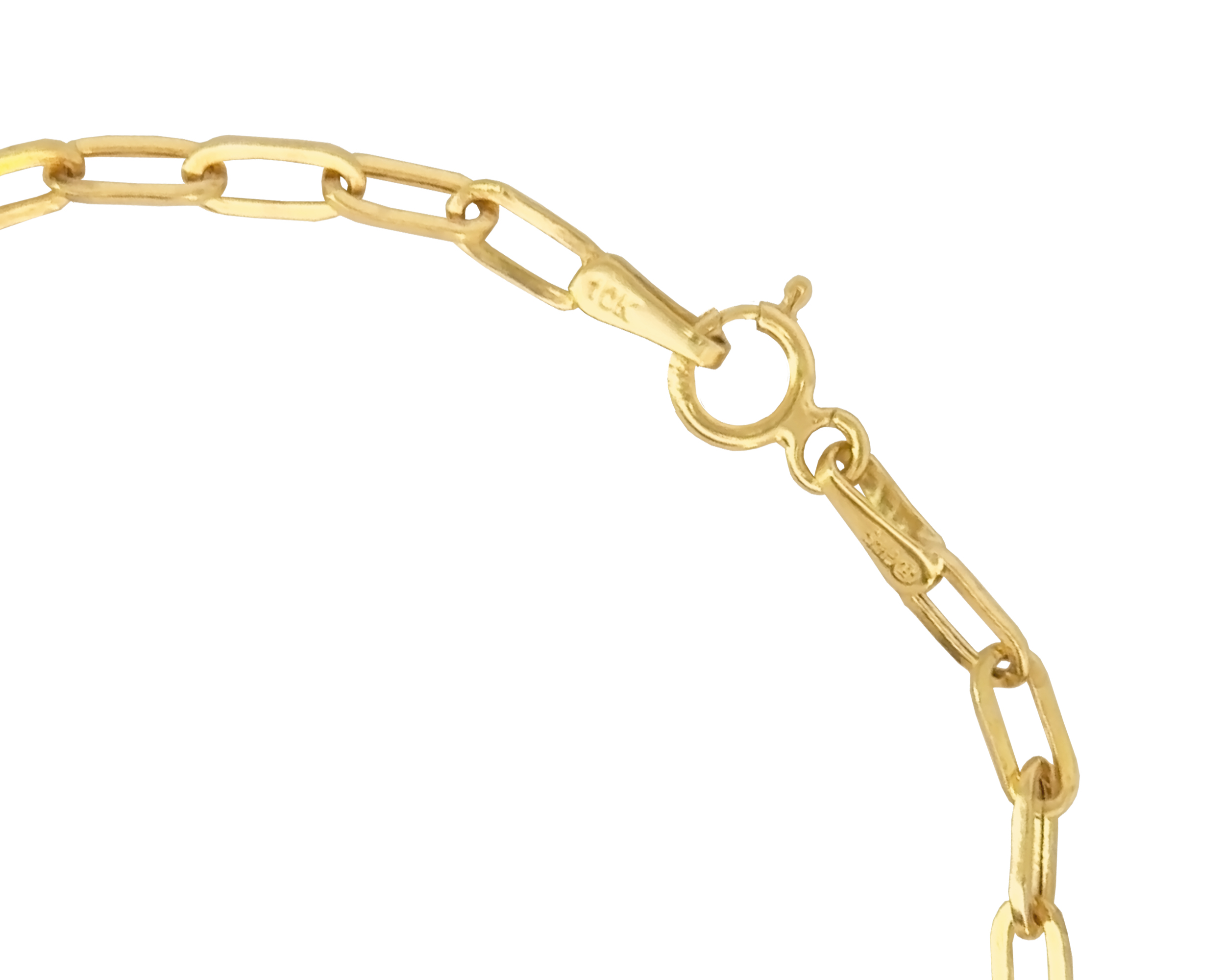 Foto 2 | Pulsera Colguije Corazón Circonias 18cm Horoz 10k Ci216