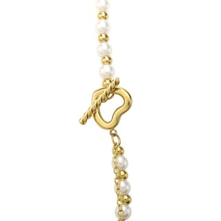 Foto 3 | Pulsera De Acero Inoxidable Enso Para Dama Eice232123g Dorado