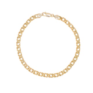 Foto 1 | Pulsera Oro 10k Crixus Joyería Eslabón Doble