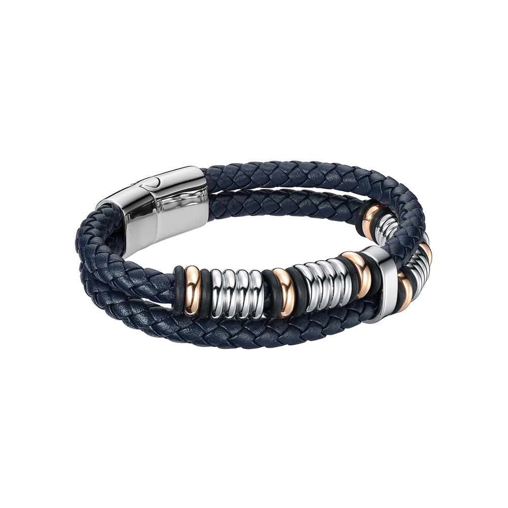 Foto 2 | Pulsera Enso Piel Genuina Para Hombre Emb150b Color Negro