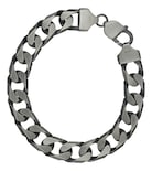 Pulsera De Plata 925 Cubana 20cm Calibre 10.7mm Italiana