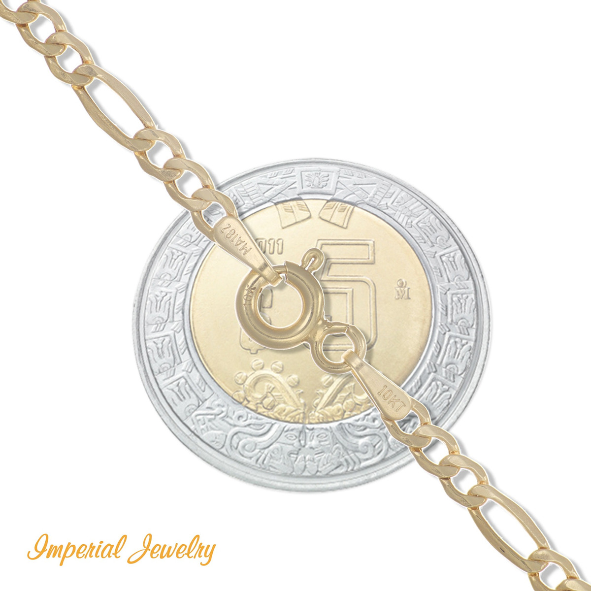 Foto 4 pulgar | Pulsera Italiana de Oro 14k