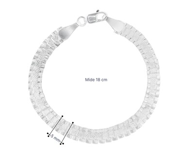 Foto 4 | Pulsera Combinada Horoz Plata Cp578 18 cm