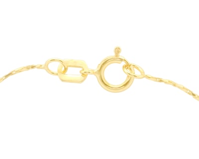 Foto 3 | Pulsera Tejido Twist 18cm Horoz 10k Ci270