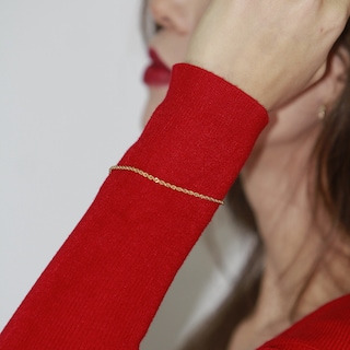 Foto 2 | Pulsera Crixus Joyería Torzal Oro 10k