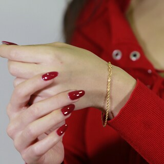 Foto 6 | Pulsera Crixus Joyería Torzal Oro 10k