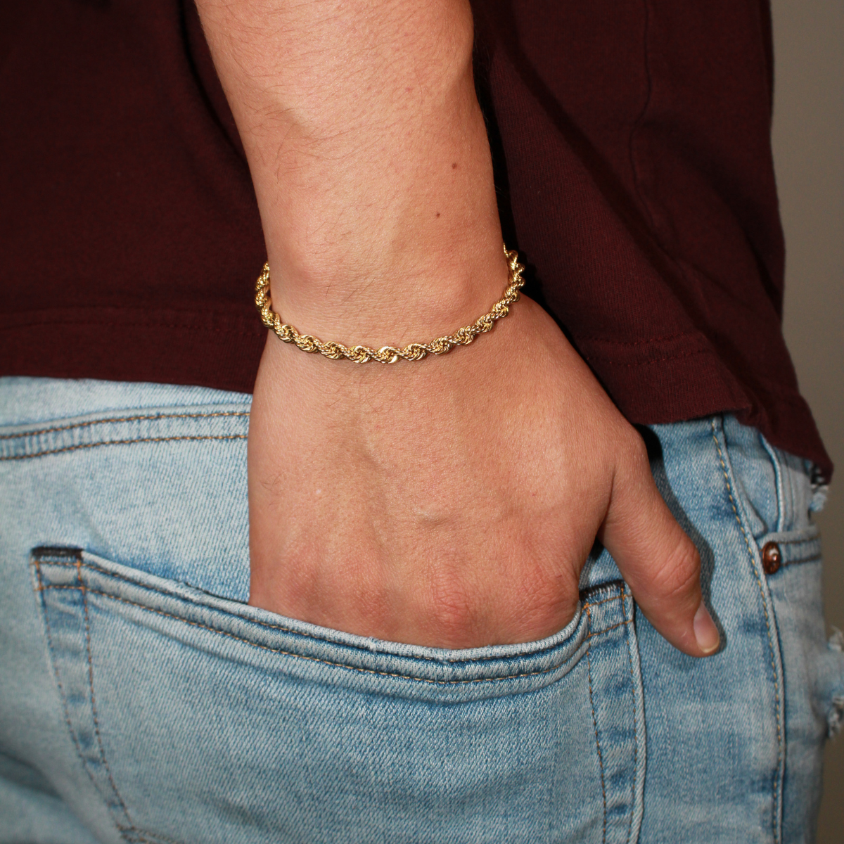 Foto 4 | Pulso Torzal Crixus Joyería Oro 10k