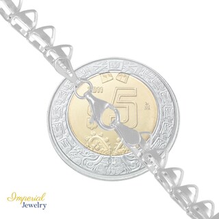 Foto 3 | Pulsera De Plata 925 Armado A Mano De Triangulo 18cm De .8mm