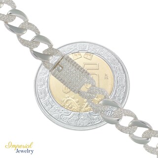 Foto 4 | Pulsera Turca De Plata 925 Barbada Con Zirconia De 20 Cm