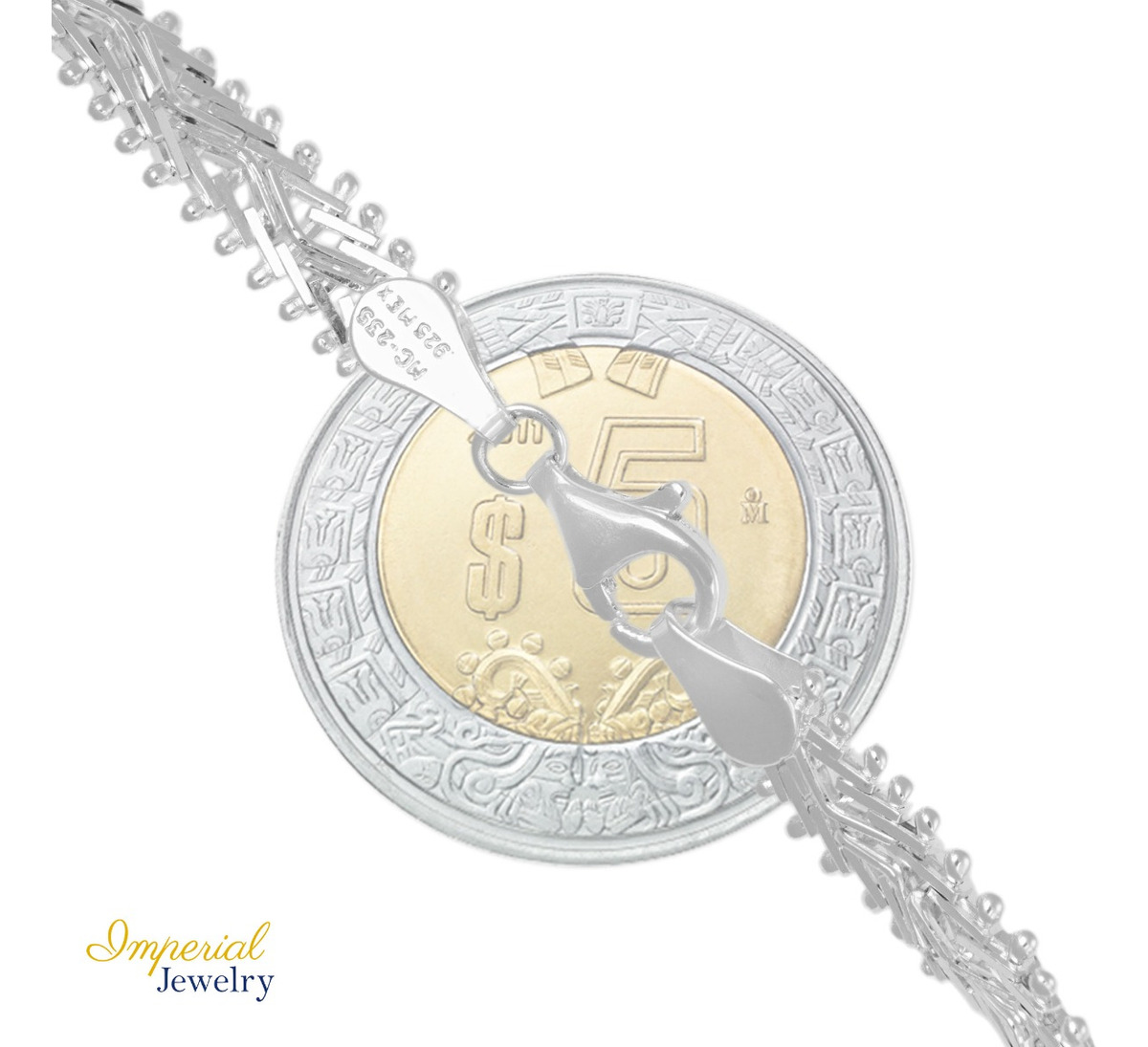 Foto 3 | Pulsera de Plata para Mujer