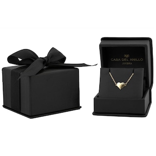 Foto 3 | Pulsera Corazón Con Zirconia Oro Sólido 10k