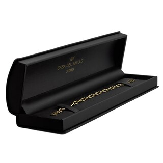 Foto 3 | Pulsera Clip 3 Mm Oro Solido 14k