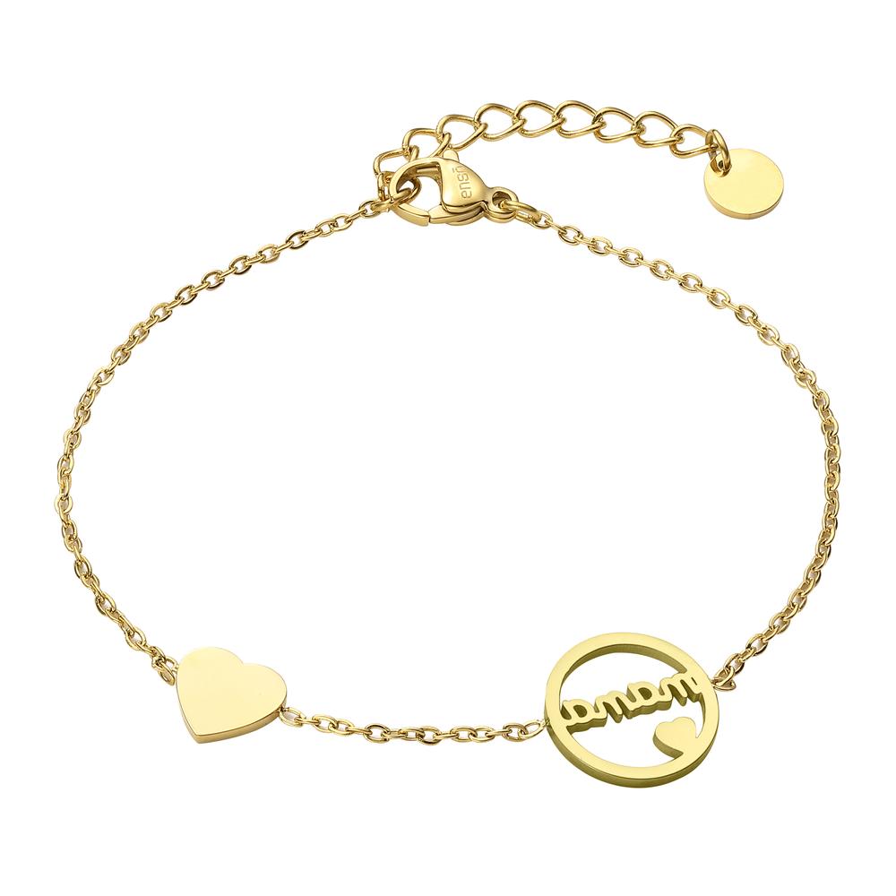 Foto 2 pulgar | Pulsera Enso Para Mujer Ejb3401g Dorado