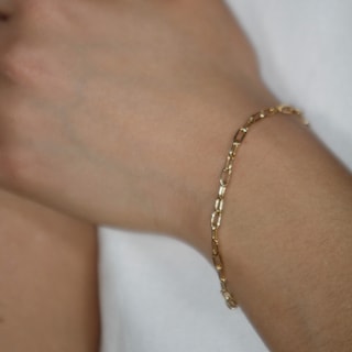 Foto 4 | Pulsera Oro 10k Eslabones Crixus Joyería
