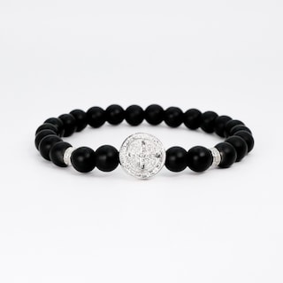 Foto 2 | Pulsera San Benito Plata .925 Crixus Joyería