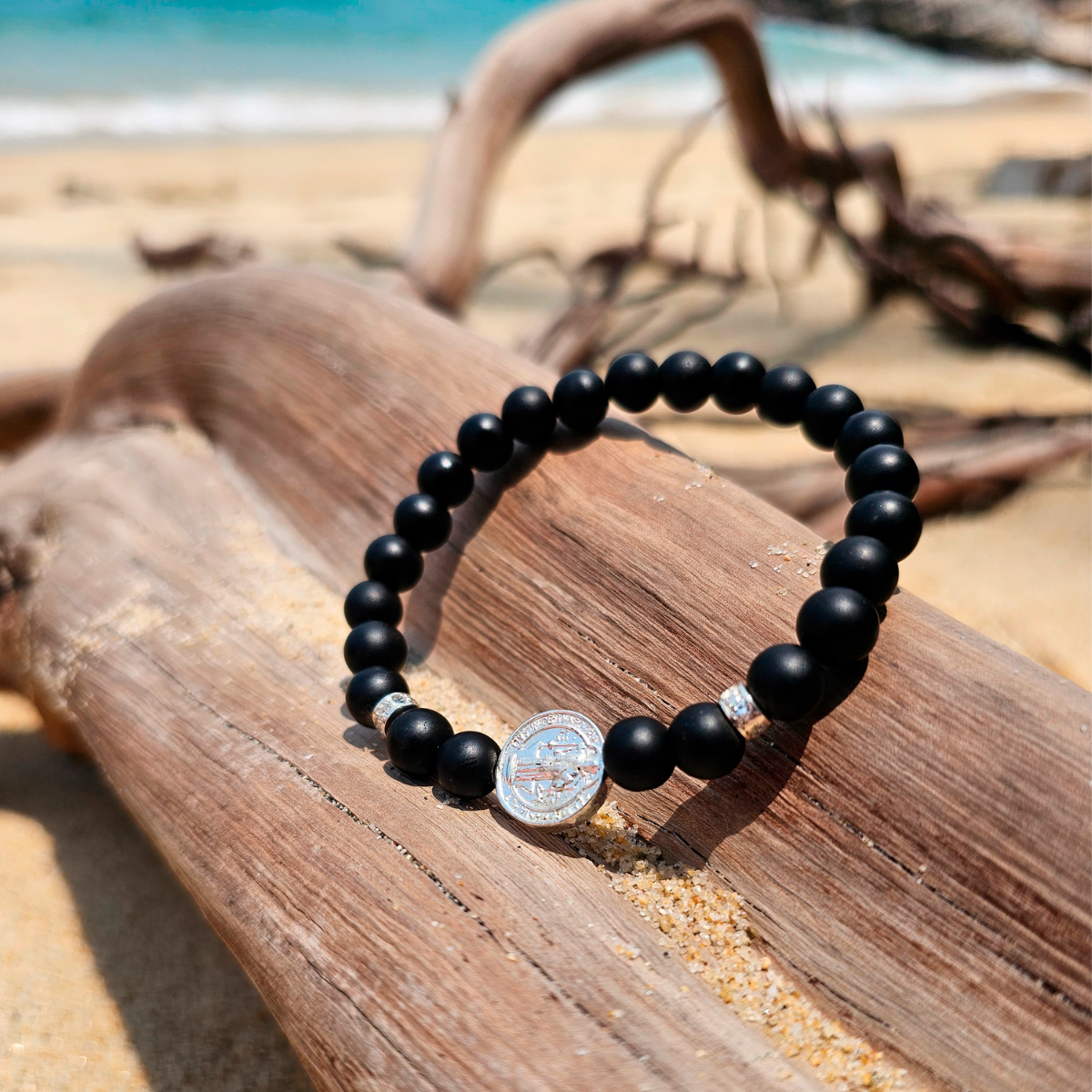 Foto 4 | Pulsera San Benito Plata .925 Crixus Joyería