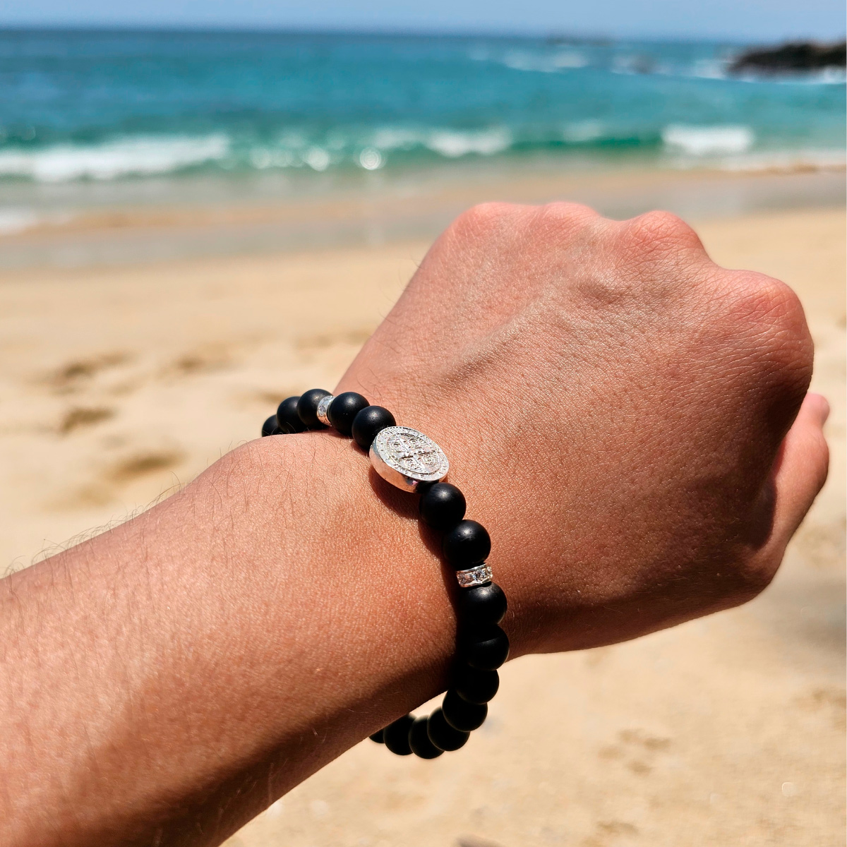 Foto 5 | Pulsera San Benito Plata .925 Crixus Joyería