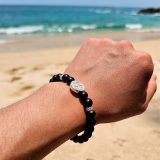 Foto 5 | Pulsera San Benito Plata .925 Crixus Joyería