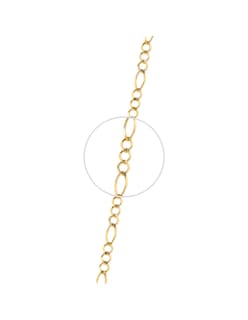 Foto 2 | Esclava Cartier Eslabon Abierto 6mm 10k Oro