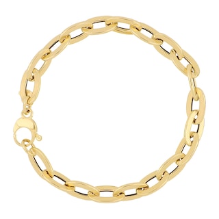 Foto 1 | Pulsera Zekie 7075 Oro 14k Amarillo 20 Cms