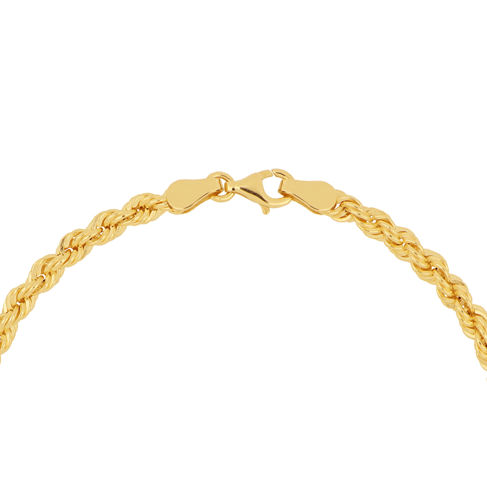 Foto 4 pulgar | Pulsera Zekie 7104 Oro 14k Amarillo Torzal