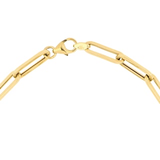 Foto 2 | Pulsera Zekie 7203 Oro 10k Amarillo 19 Cms Clip