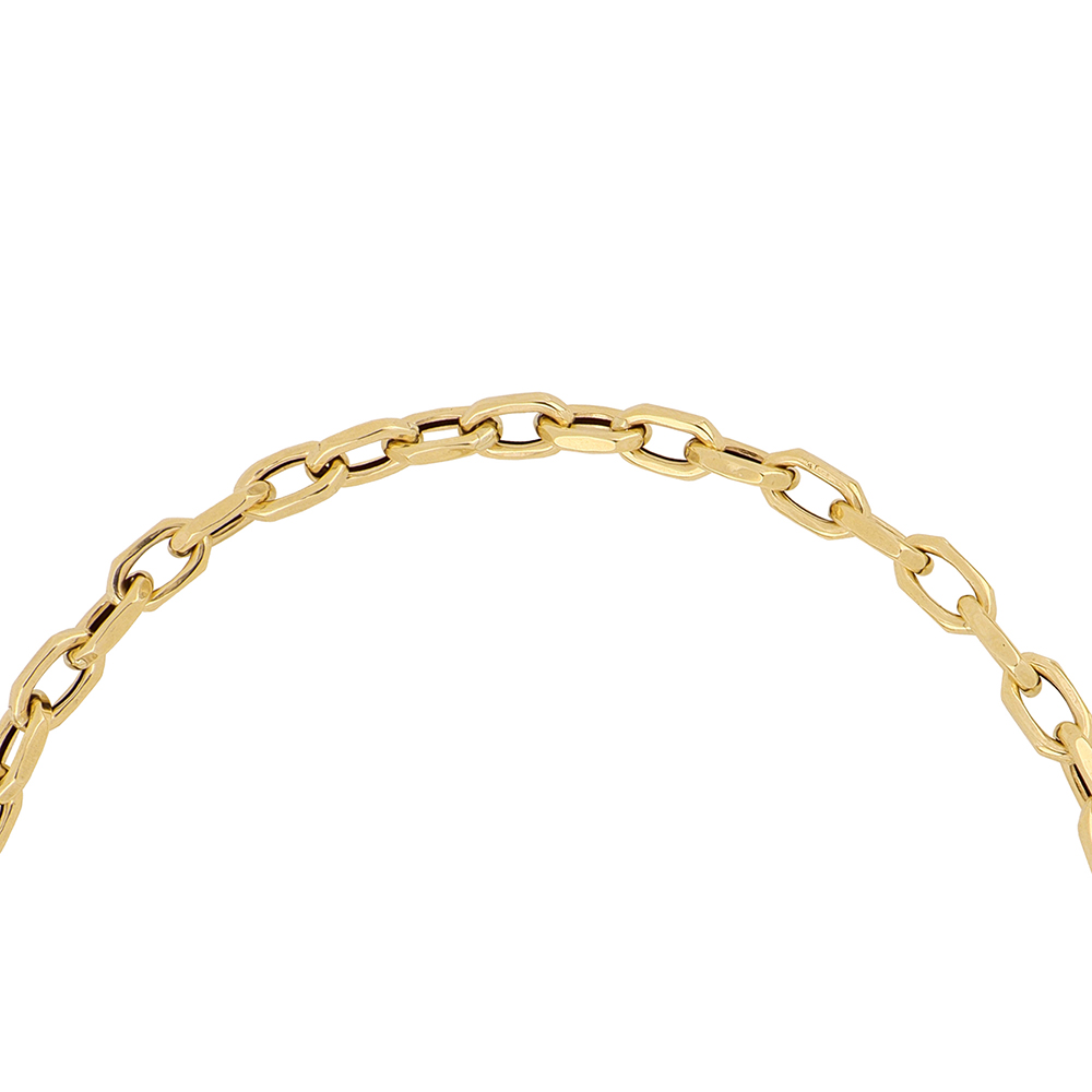 Foto 3 pulgar | Pulsera Zekie 7260 Oro 14k Amarillo 19 Cms Clip