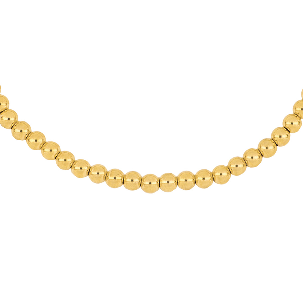 Foto 1 | Pulsera Zekie 7206 Oro 14k Amarillo 19 Cms Bola Lisa