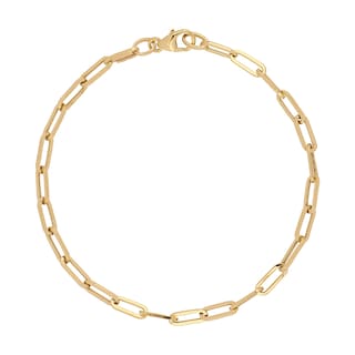Foto 1 | Pulsera Zekie 7257 Oro 14k Amarillo 19 Cms Clip