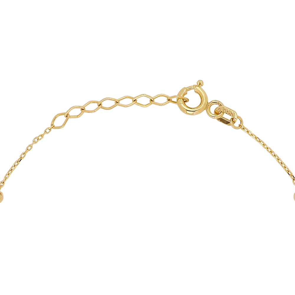 Foto 4 pulgar | Pulsera de Oro 14k Amarillo Zekie
