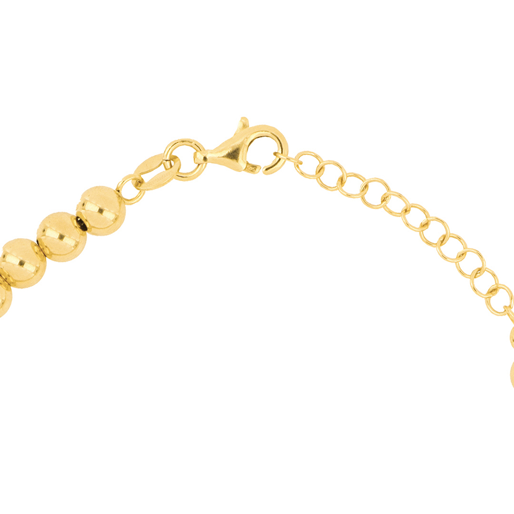 Foto 4 pulgar | Pulsera de Oro 14k Zekie 7207Amarillo