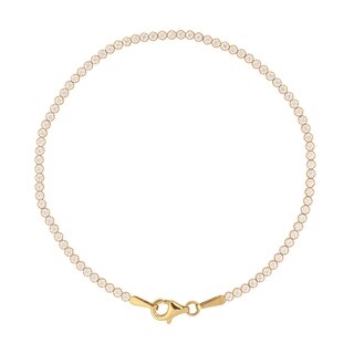 Foto 1 | Pulsera de Oro 14k con Zirconias Zekie