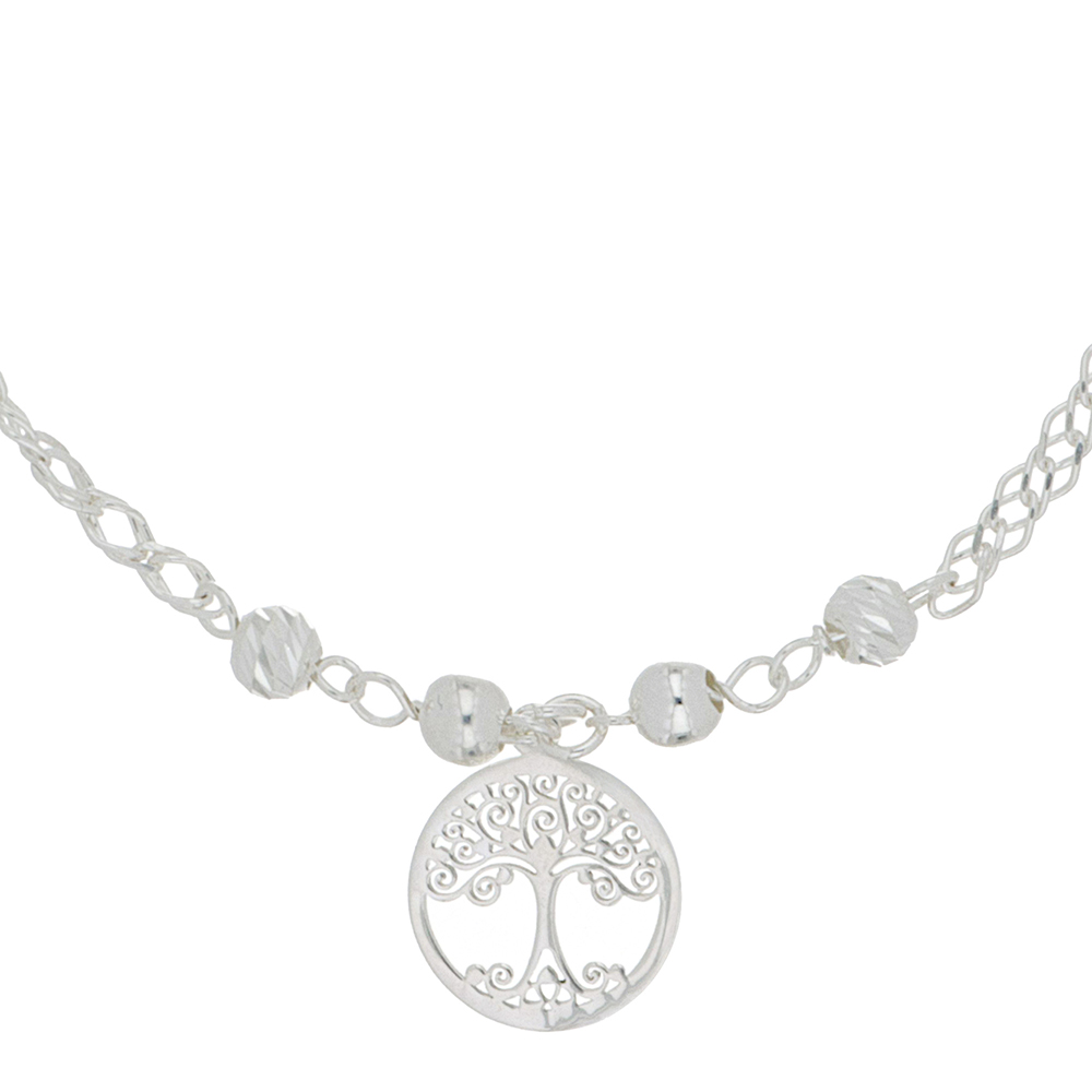 Foto 3 pulgar | Pulsera Zekie 3055 Plata 0.925 18-20 Cms Dije Arbol De La Vida