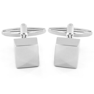 Foto 1 | Gemelos West Coast Jewelry En Forma De Cubo Altamente Pulido Para Hombre - Venta Internacional.