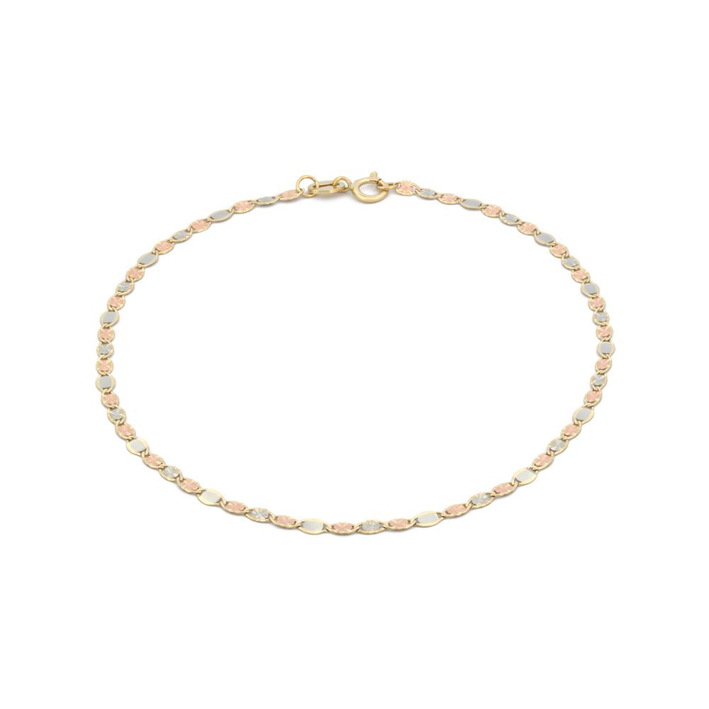 Foto 1 | Hermoso Pulso Florentino 2 Mm 19 Cm Oro Sólido 10k