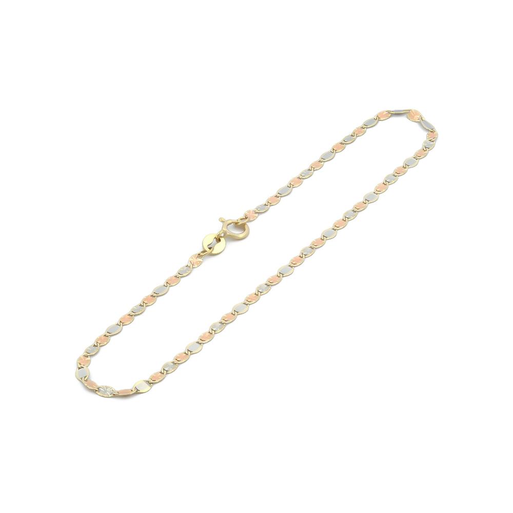 Foto 3 pulgar | Hermoso Pulso Florentino 2 Mm 19 Cm Oro Sólido 10k