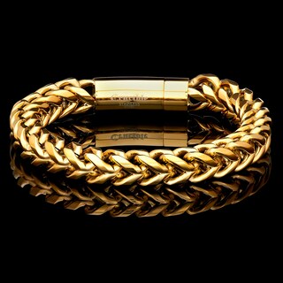 Foto 3 | Pulsera West Coast Jewelry Crucible Para Hombre, Cadena Franco De 9 Pulgadas - Venta Internacional.