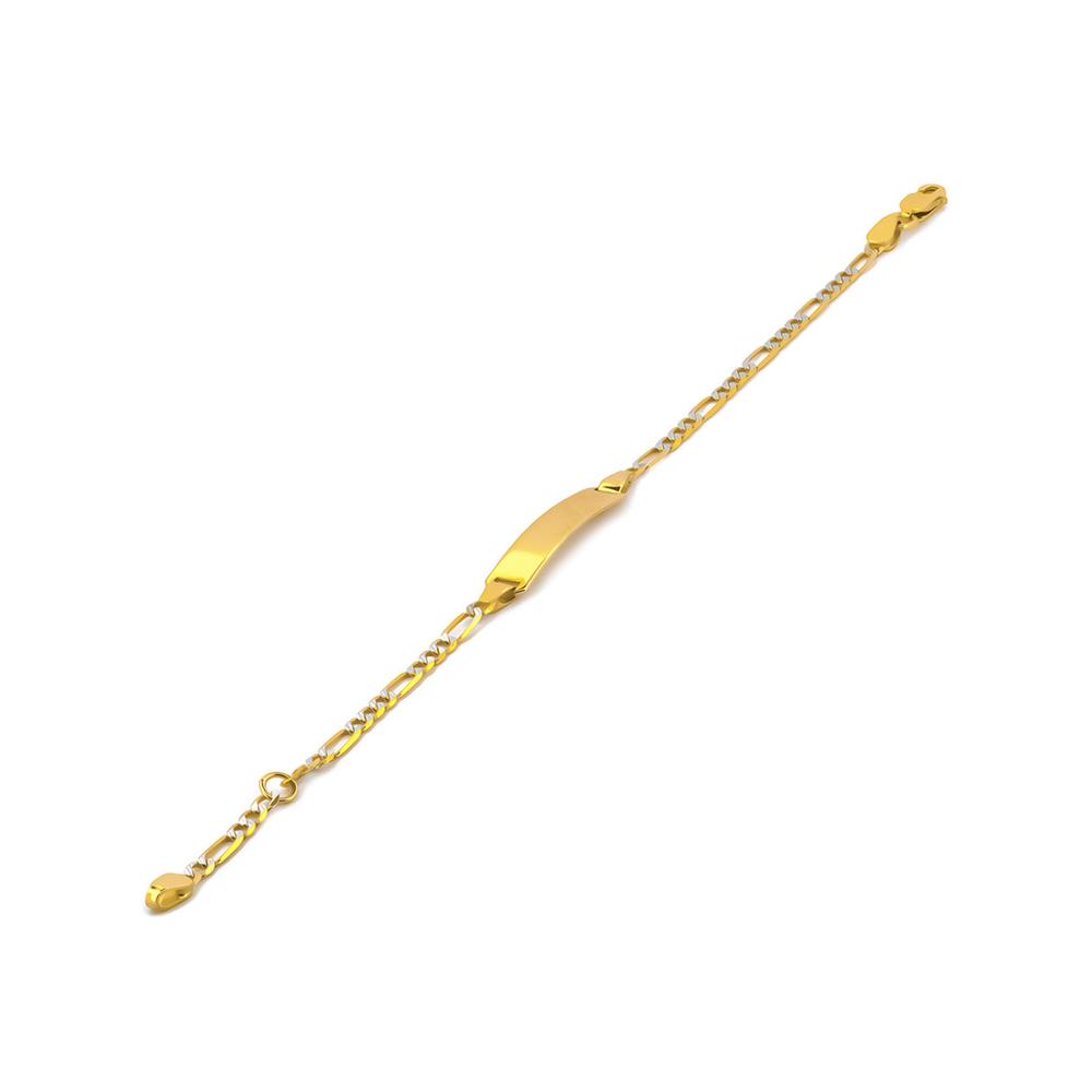 Foto 3 pulgar | Esclava Niñas Y Jovenes Oro Sólido 14k 2.6 Gr