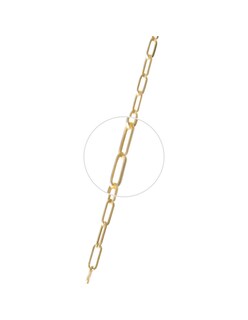 Foto 3 | Pulso Clip Paper 10k Oro Italiano 4mm 18cm