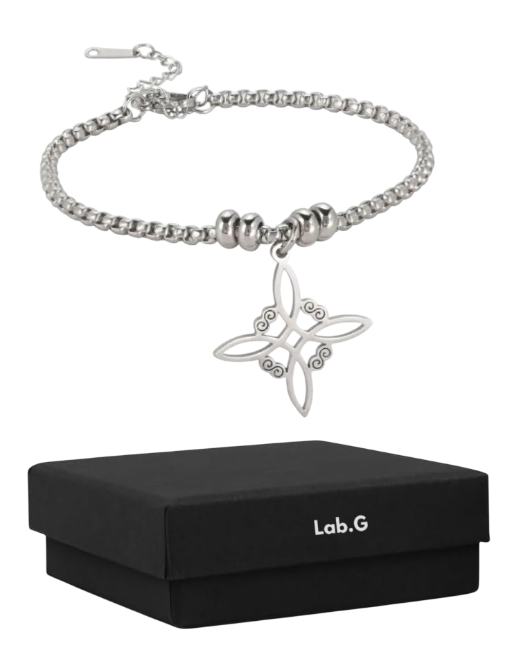 Foto 1 | Pulsera Nudo Bruja Acero Inoxidable